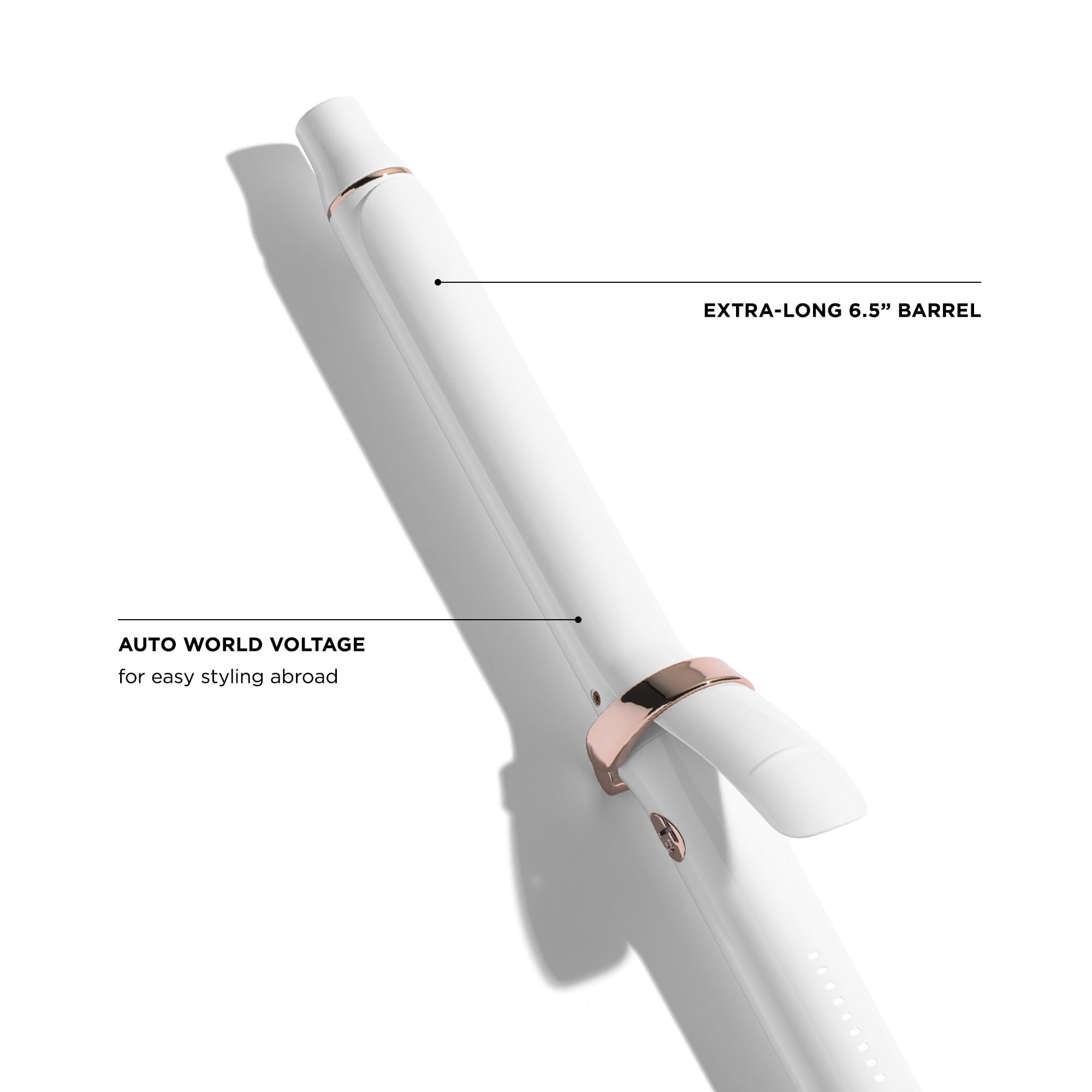T3 SinglePass Curl X ProGlide clip provides effortless control.