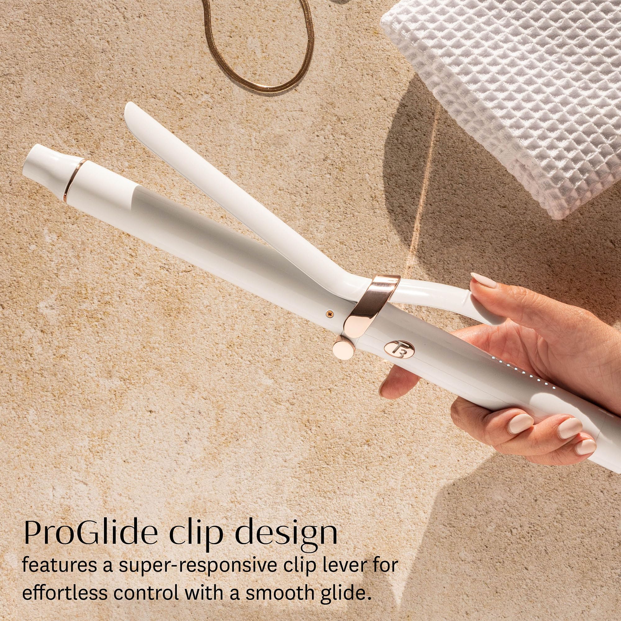 T3 8-foot swivel cord enables flexible movement during use.