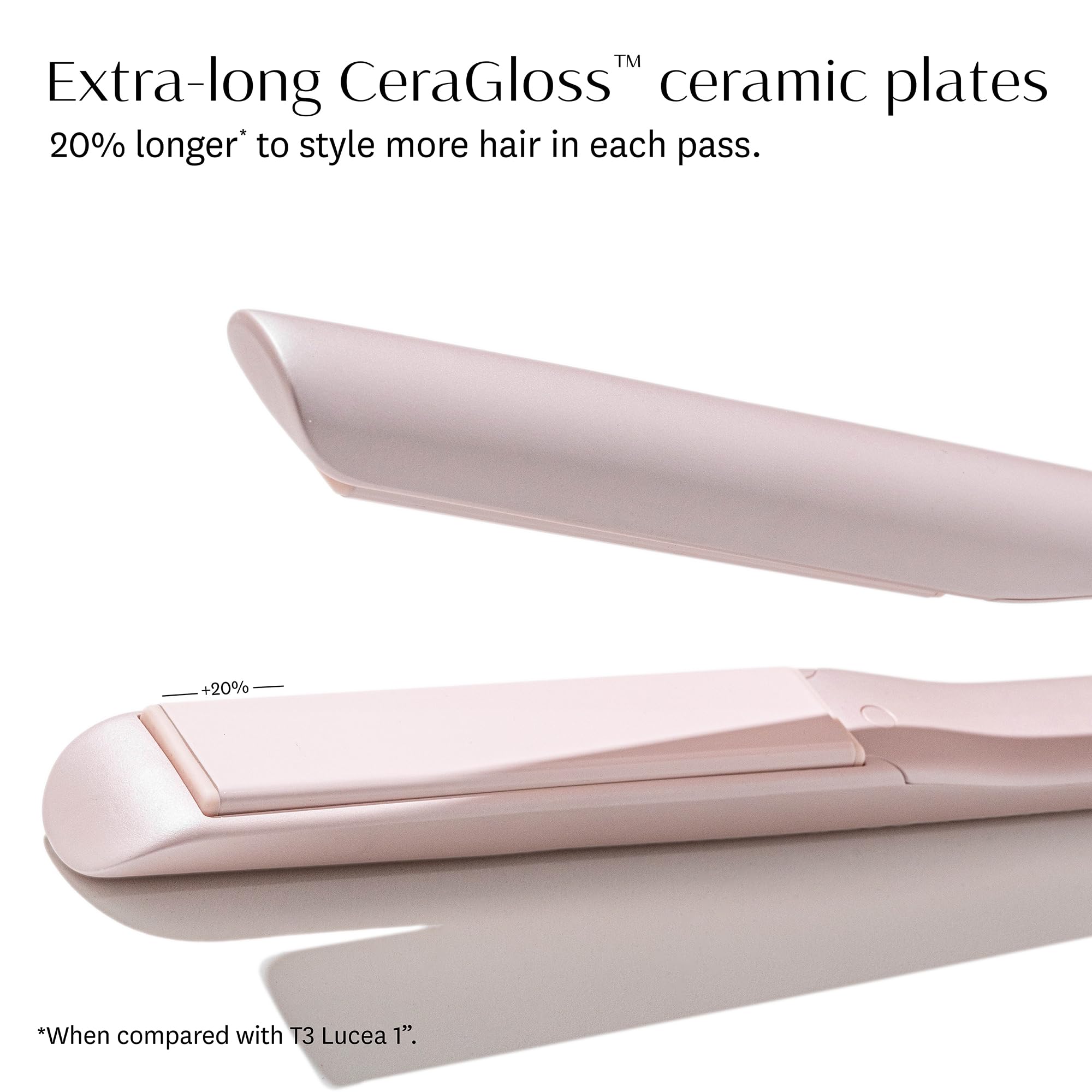 Glass-like finish achieved with T3 SinglePass technology.