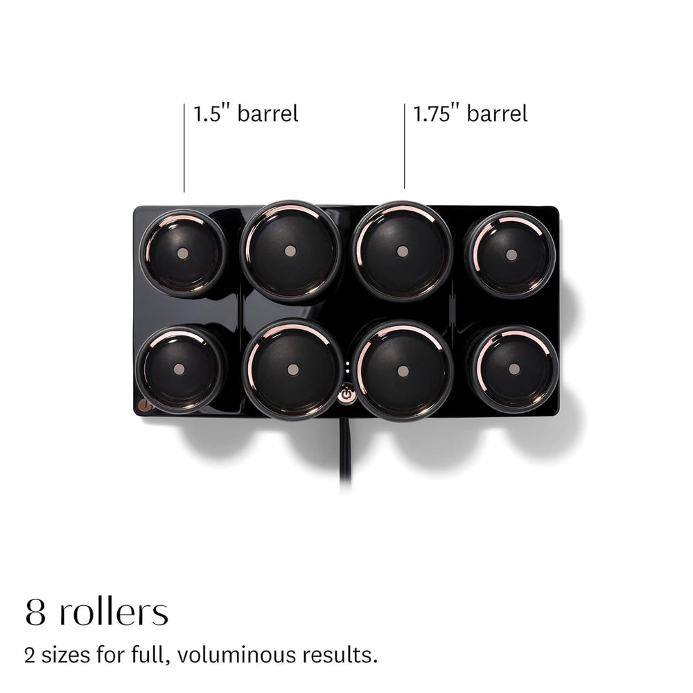 T3 Velvet flocked rollers close-up for smooth wrapping.