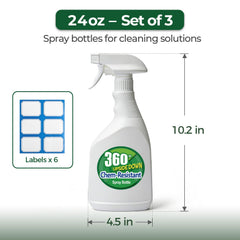 T4U adjustable mist or stream bottle for versatile cleaning