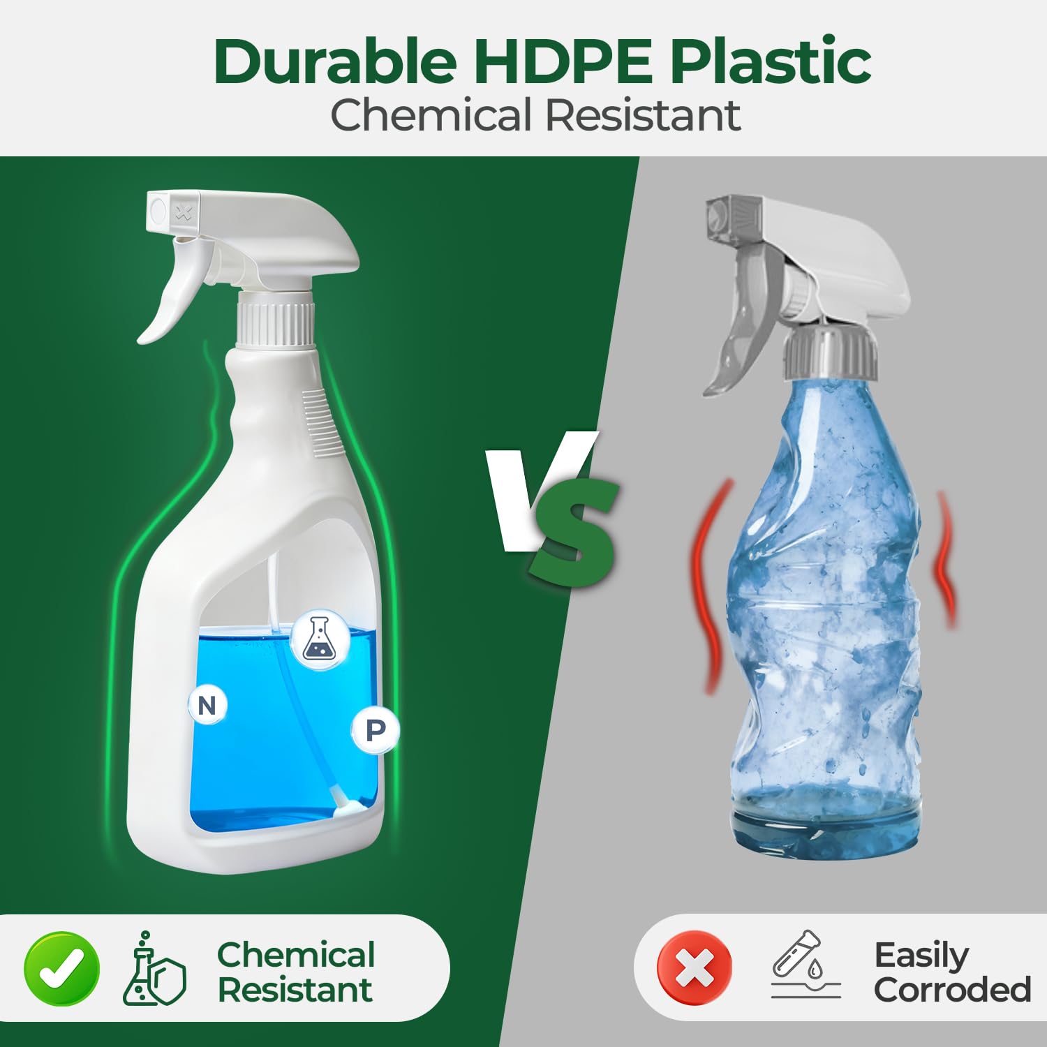 T4U daily cleaning bottle collection ready for home use