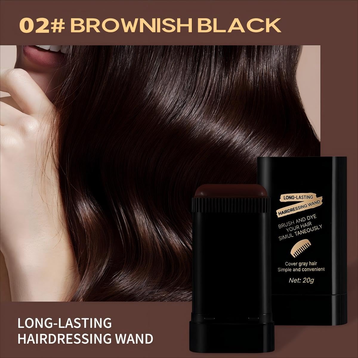 TABOUNTS waterproof color application maintains shade through workouts.