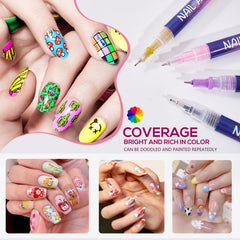 taeery nail art markers on the go for portable creativity.