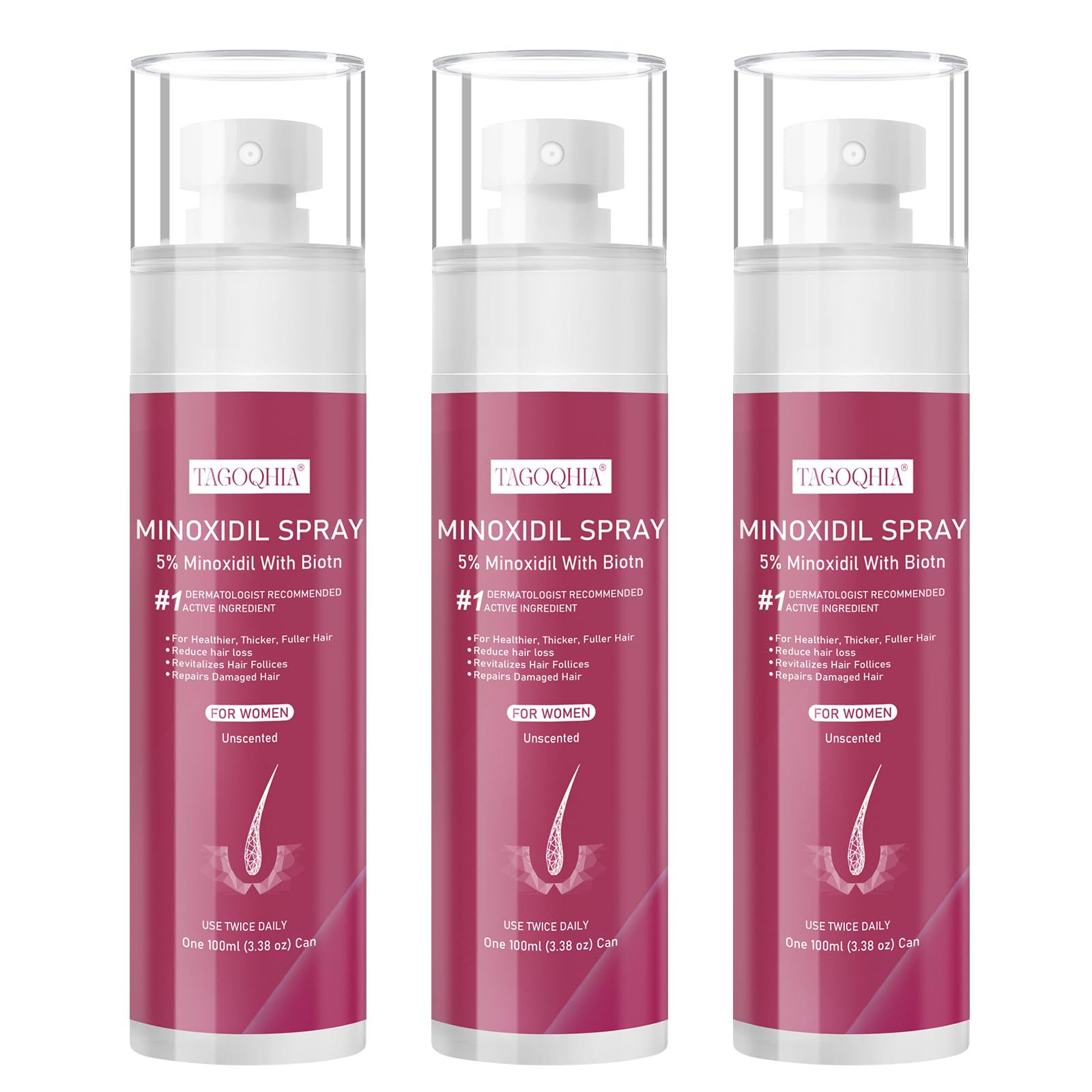 TAGOQHIA easy-dosage mist supports consistent daily use.