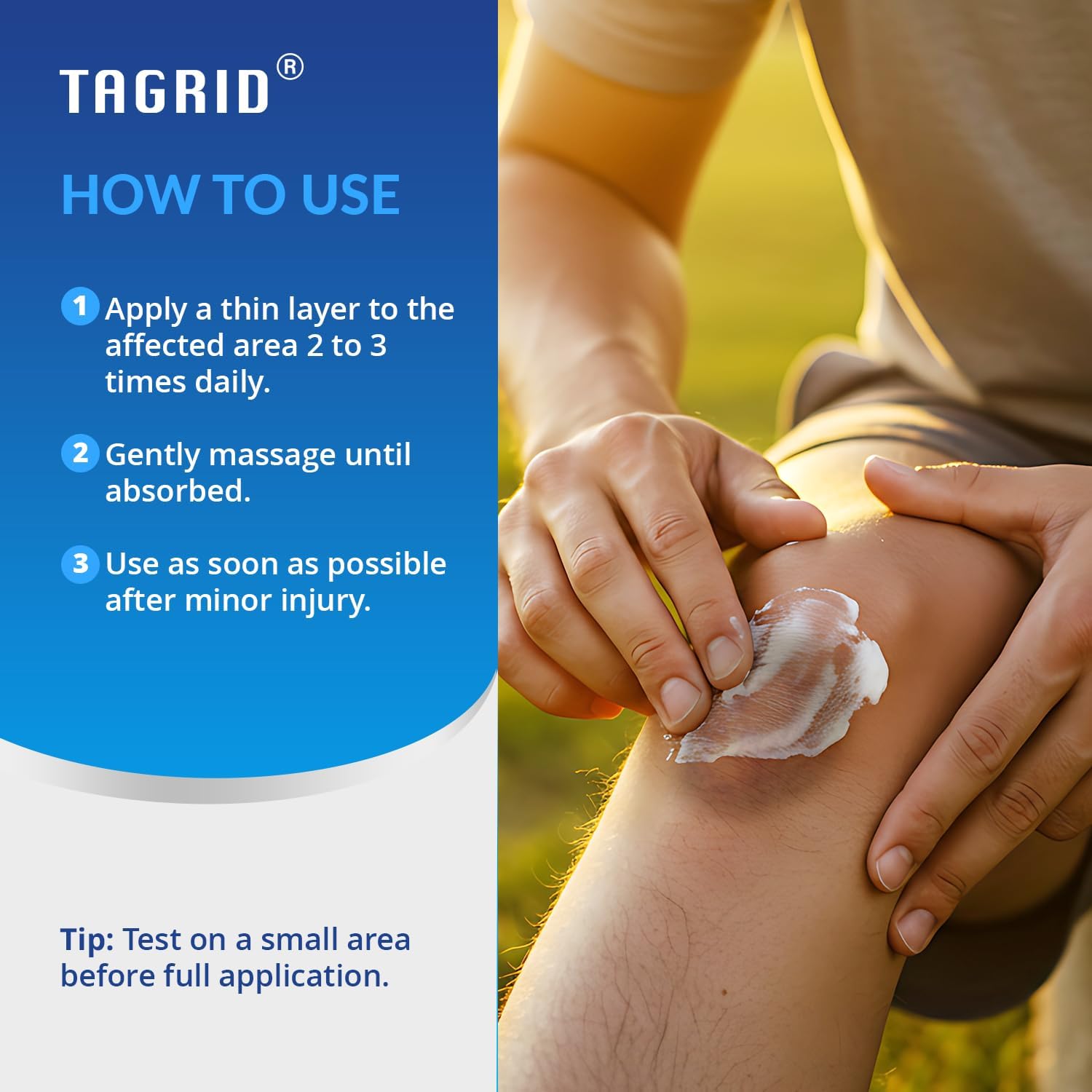 Lightweight, fast-absorbing formula ideal for everyday use.