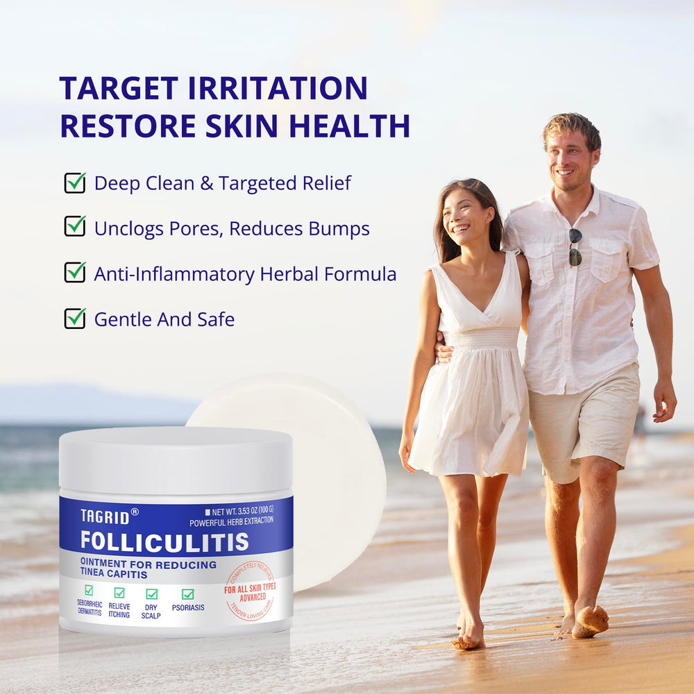 Shelf display of TAGRID packaging emphasizes hydrating, refreshing body care.