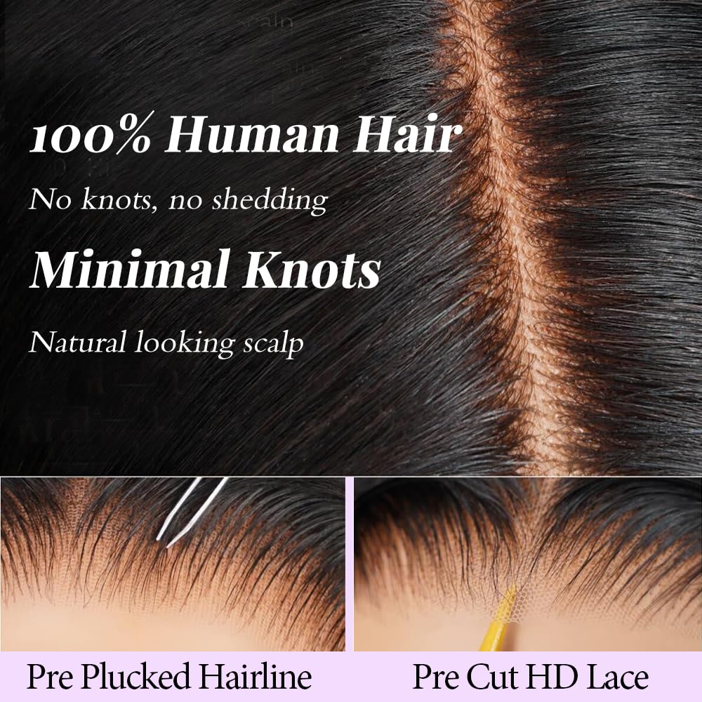 Tahikie 7x6 HD lace-front wig blends with skin for seamless scalp look