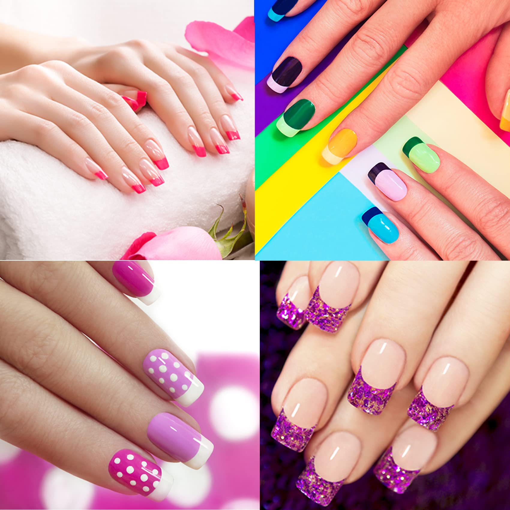 TailaiMei 36-sheets nail sticker set for versatile nail art projects