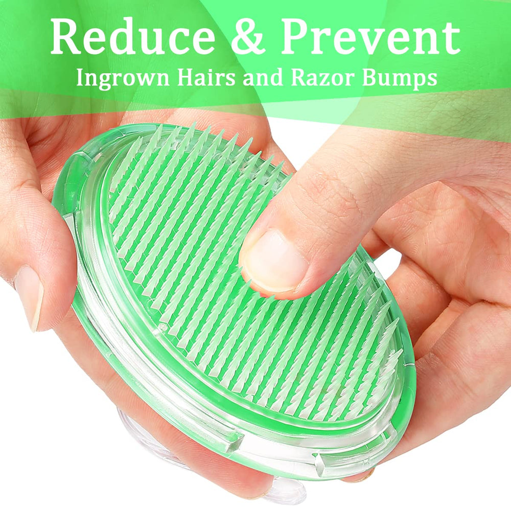 TailaiMei exfoliating brush for legs to exfoliate and improve skin texture.