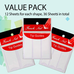 TailaiMei self-adhesive French tip stickers for quick salon-like nails at home