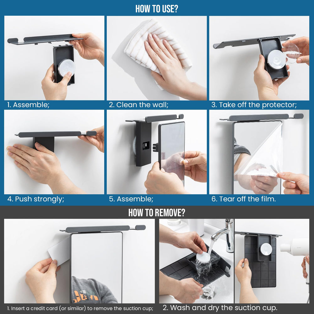 TAILI shatterproof acrylic surface stays durable in shower