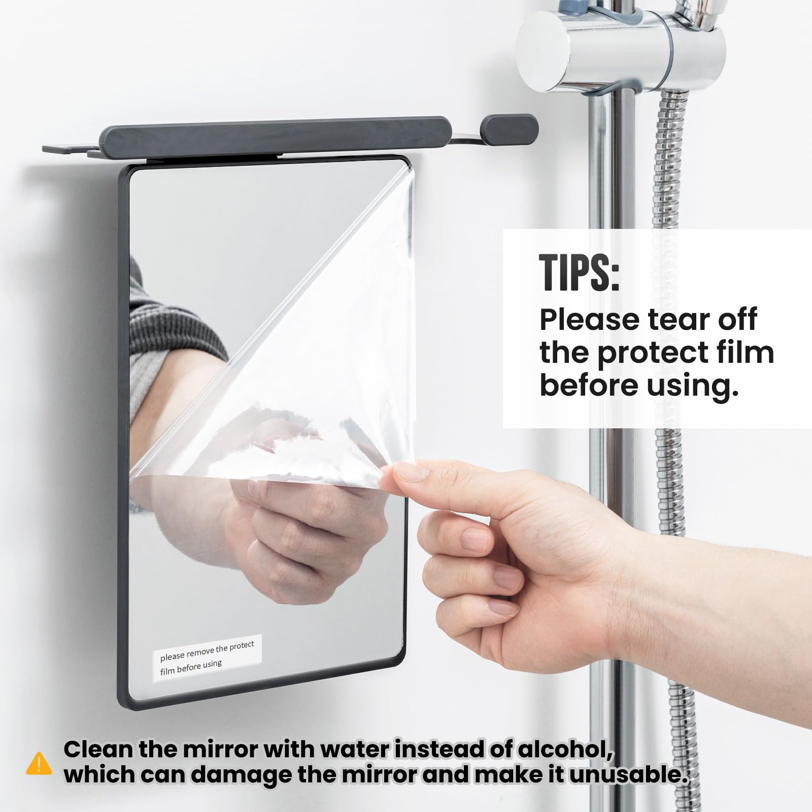 TAILI suction cup installation on smooth surface without tools