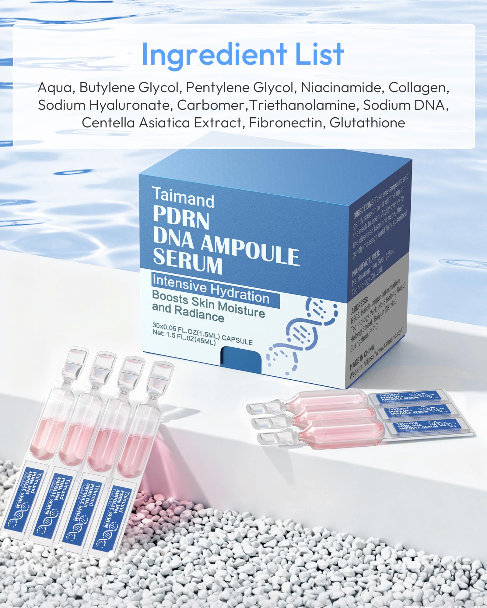 Ampollas compactas de Taimand, solución portátil para retoques.