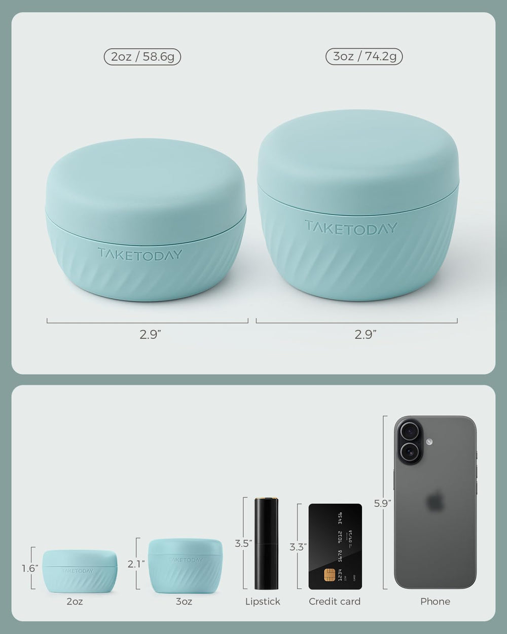 Wide-mouth opening eases filling and cleaning while traveling.