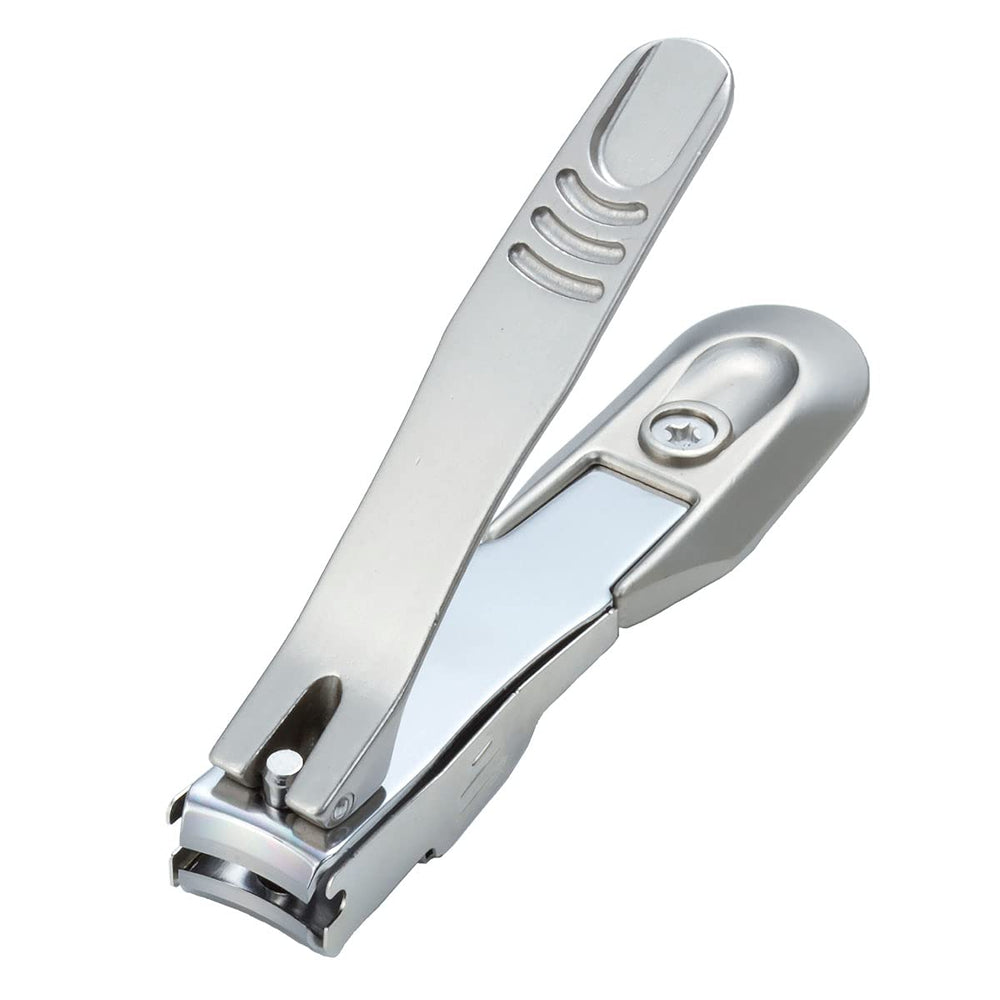 Takumi no Waza Green Bell nail clipper delivering precise cuts in polished stainless steel