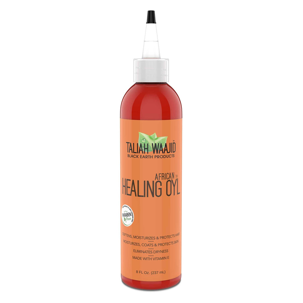 Taliah Waajid African Healing Oyl: bote 8oz para hidratación capilar
