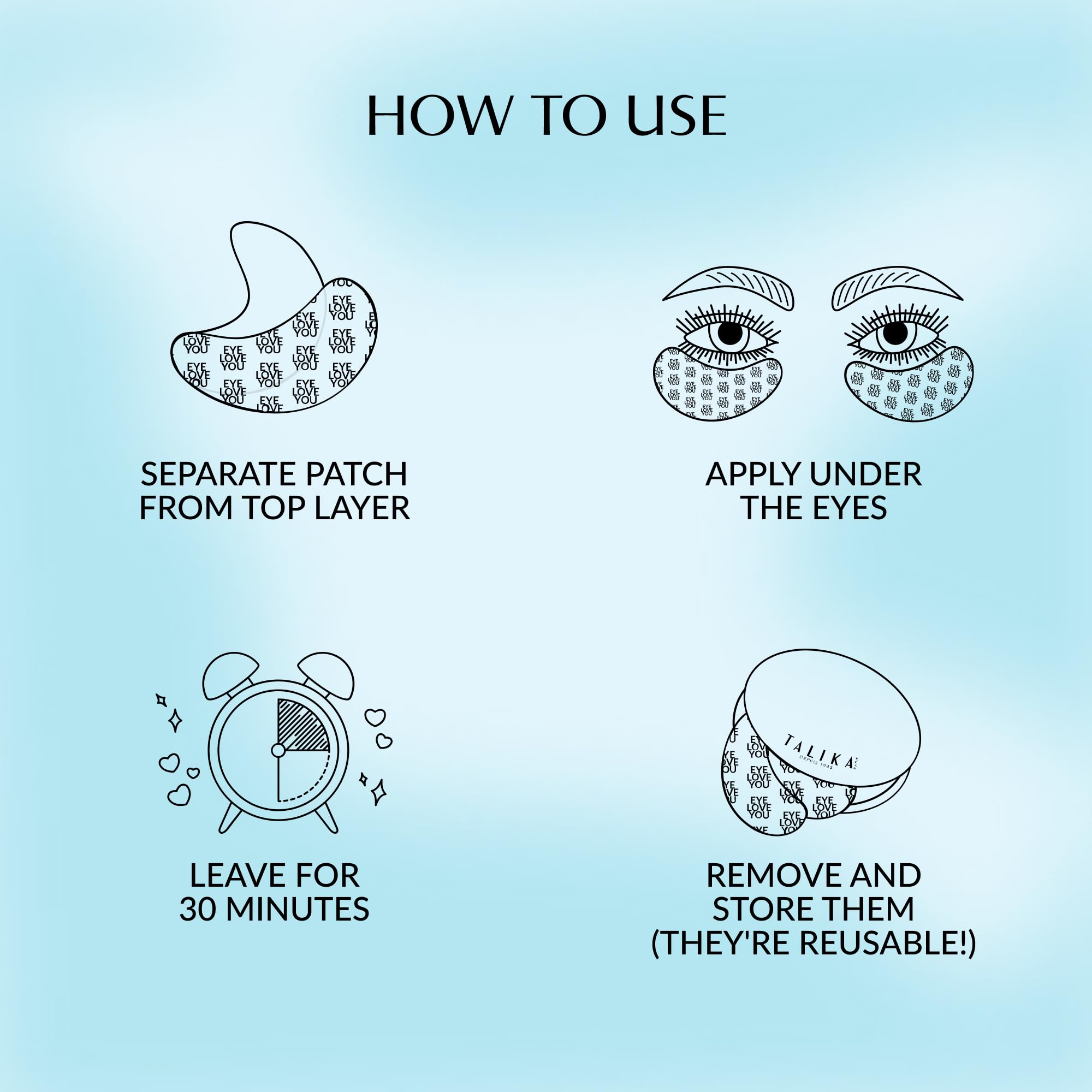 Talika Eye Therapy Patch 15-minute treatment for busy routines