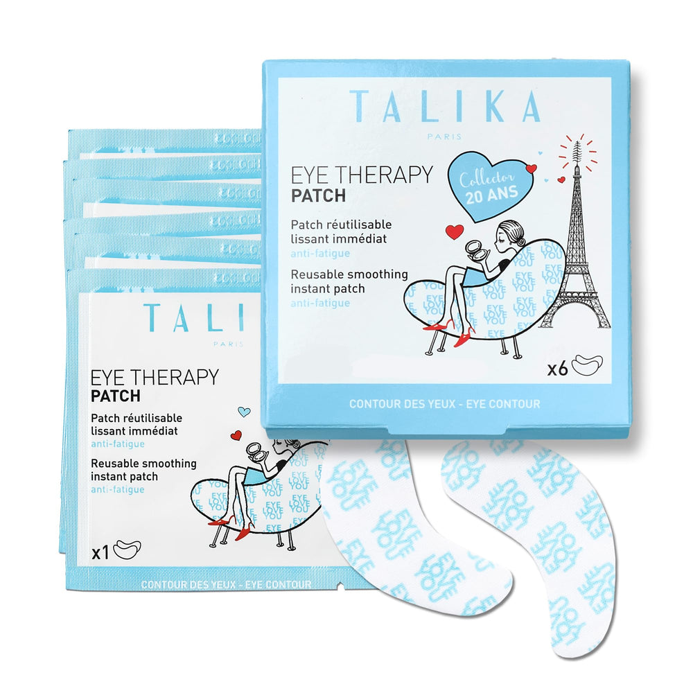 Talika Eye Therapy Patch pack shot indicating a quick eye refresh