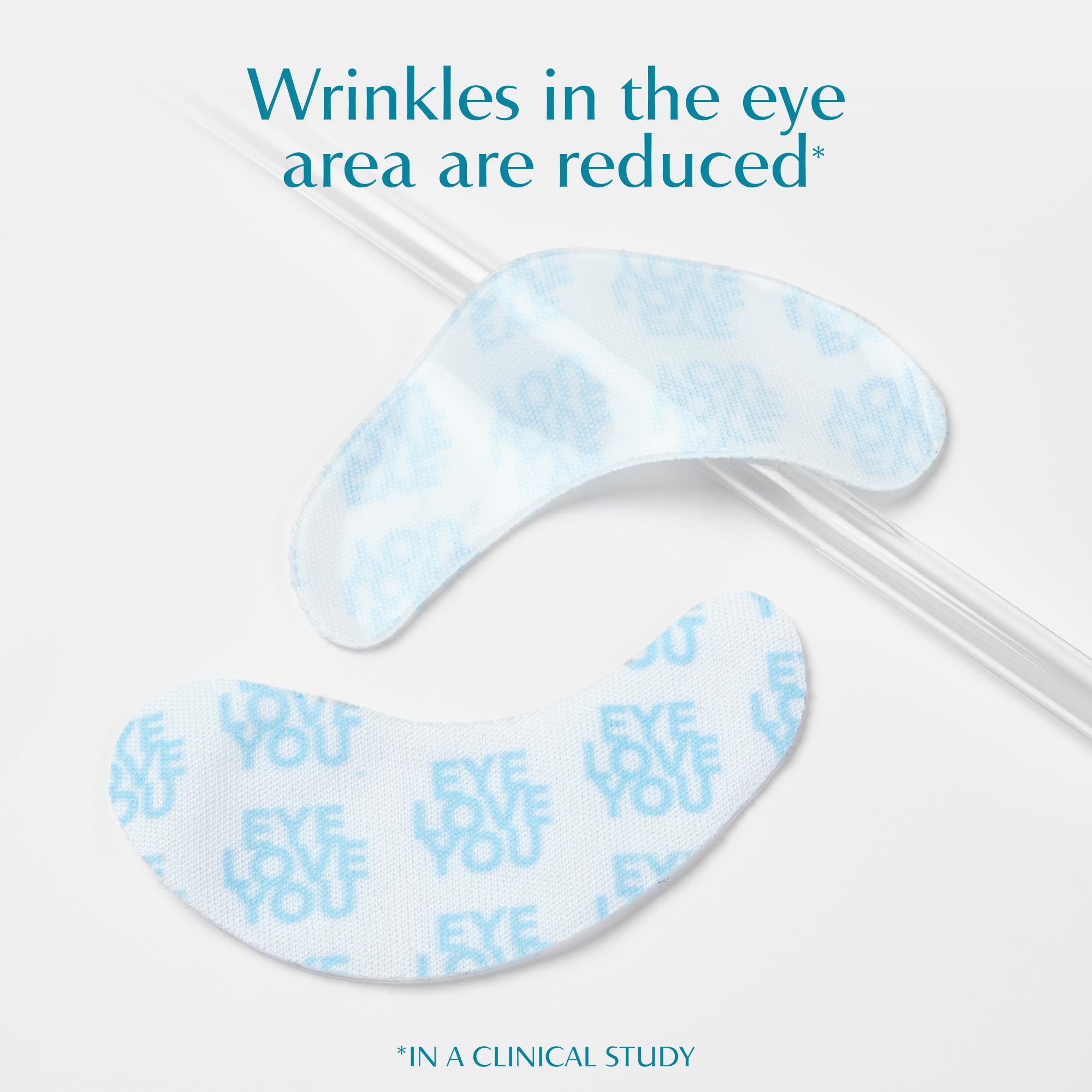 Talika Eye Therapy Patch closeup showing reduced puffiness and brighter eyes