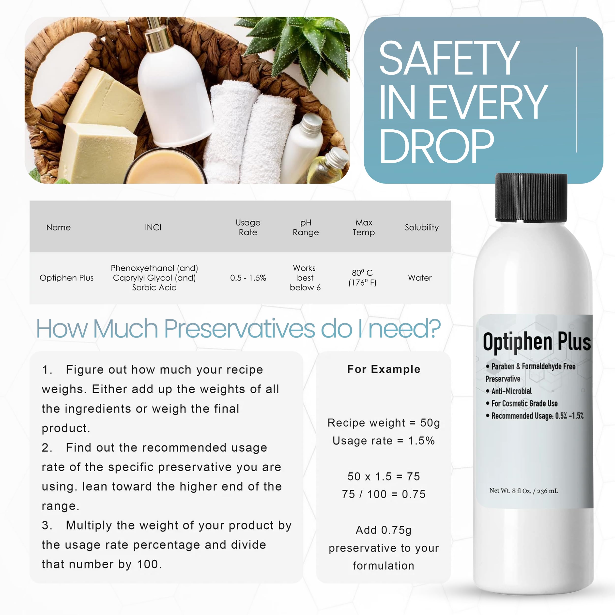 Application setup scene with Optiphen Plus ready for DIY projects
