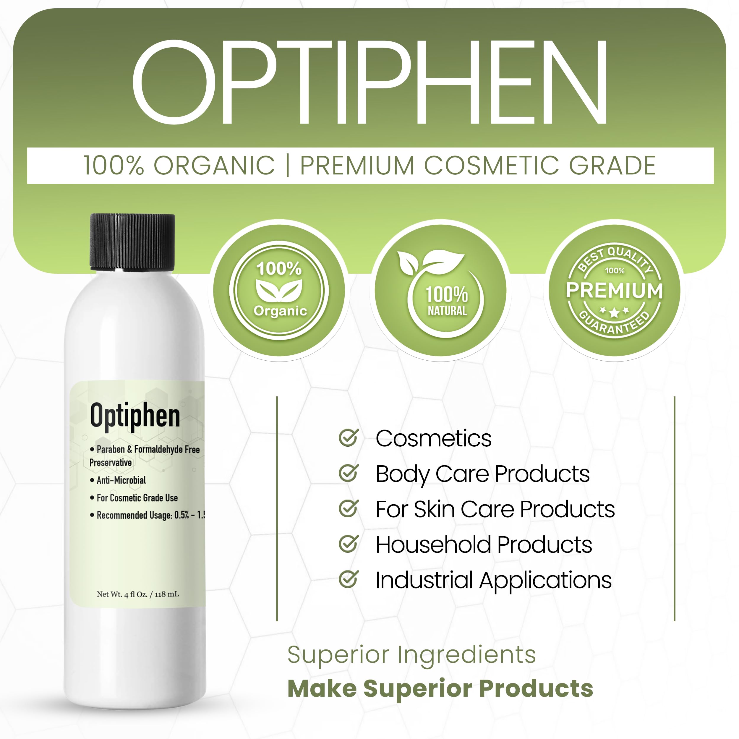 Optiphen-serum-suero: conserva sueros faciales sin irritantes para piel sensible