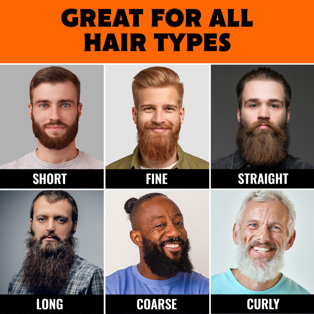TAME THE WILD three heat settings for different beard textures