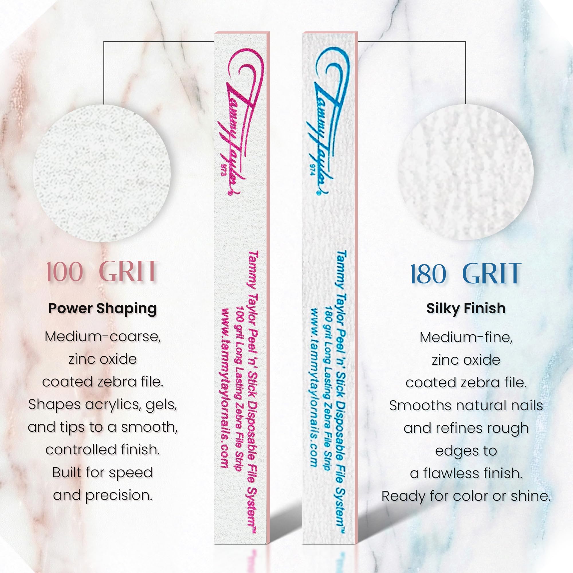 Tammy Taylor step-by-step nail prep system for ridge smoothing