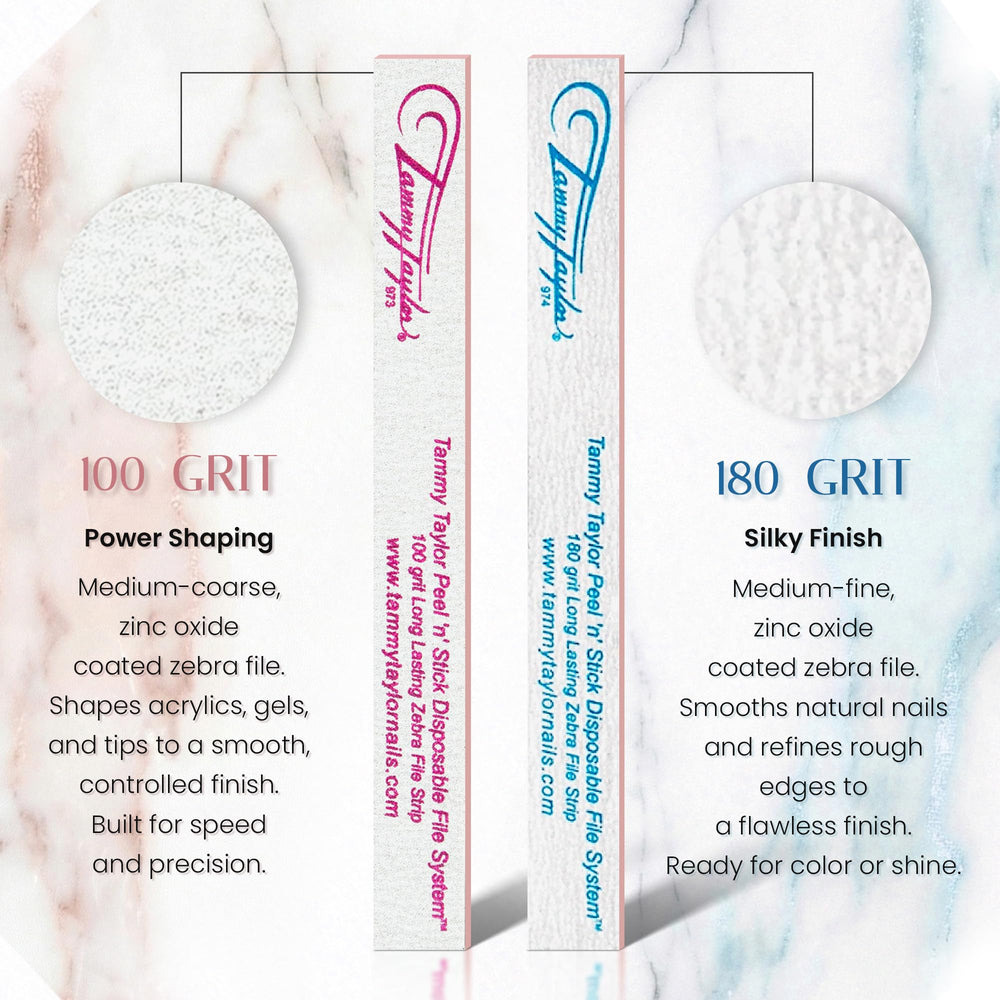 Tammy Taylor step-by-step nail prep system for ridge smoothing