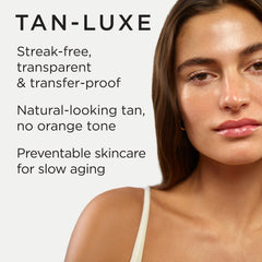 Tan-Luxe The Body drops mixed with body lotion for a personalized tan
