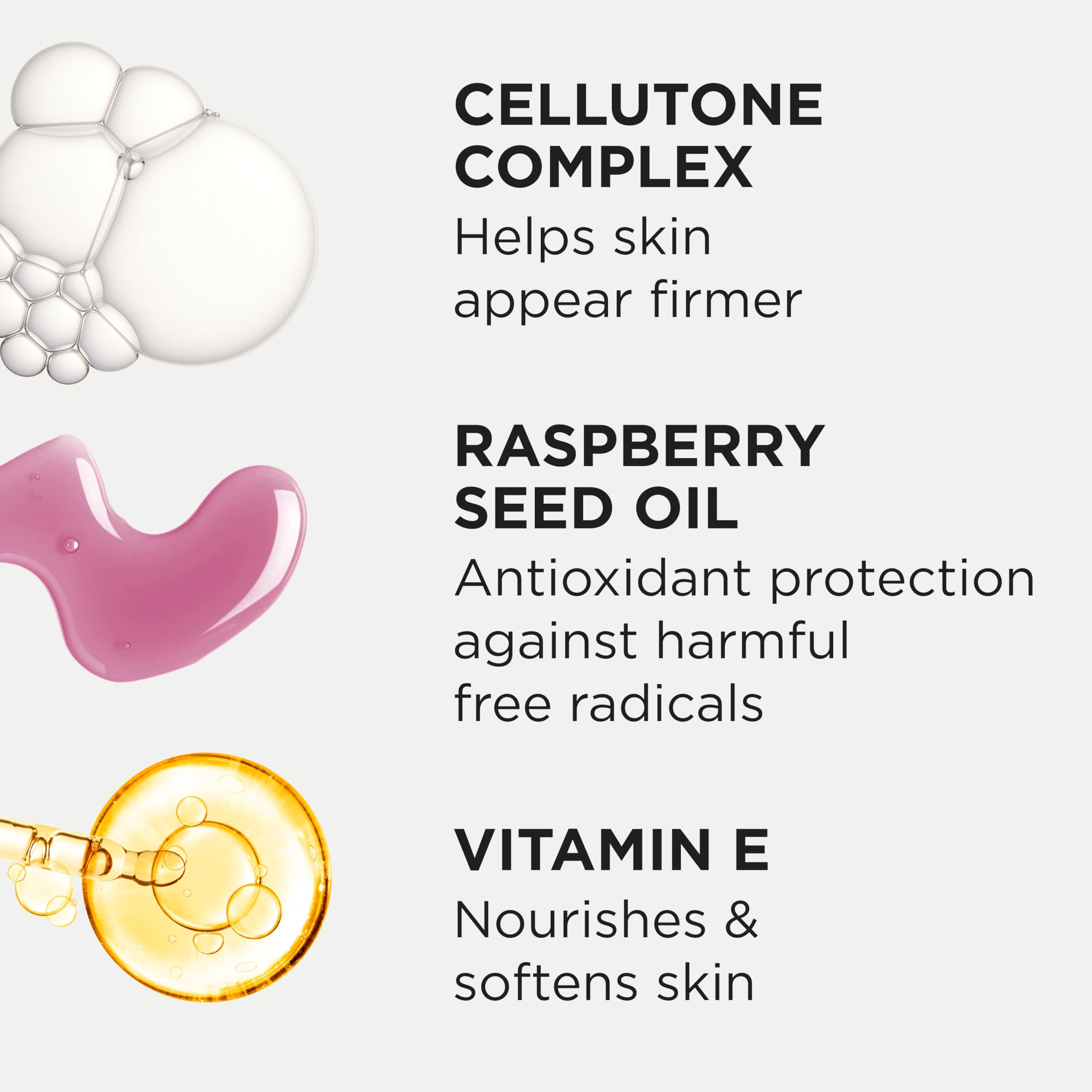 Tan-Luxe The Body raspberry oil ingredient highlighting skin nourishment