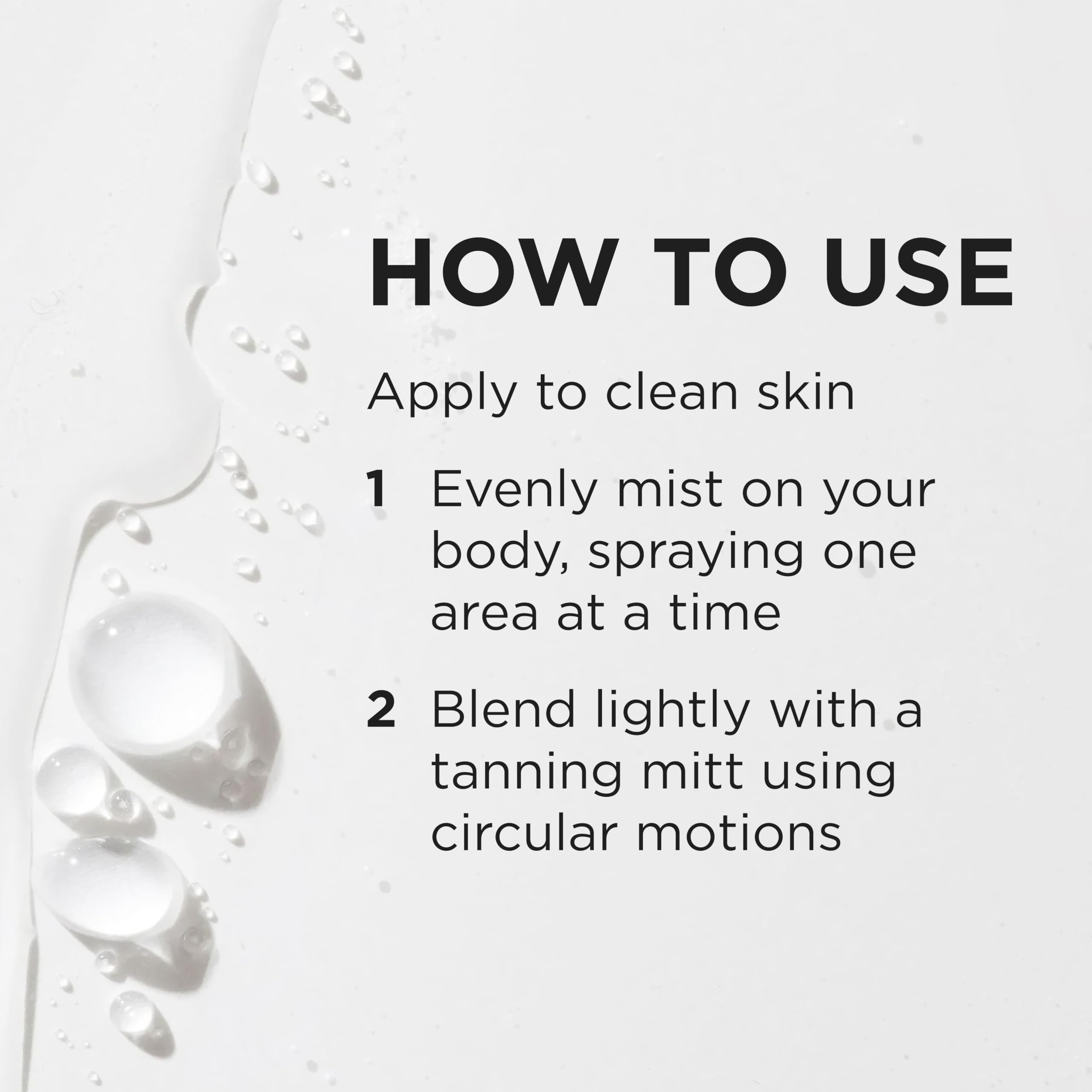 Tan-Luxe Express Water multi step routine supports hydration
