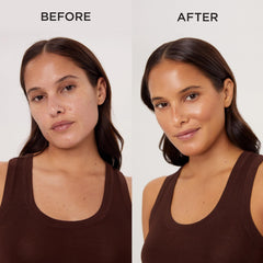 Tan-Luxe The Face drops mixed with moisturizer for a personalized tan