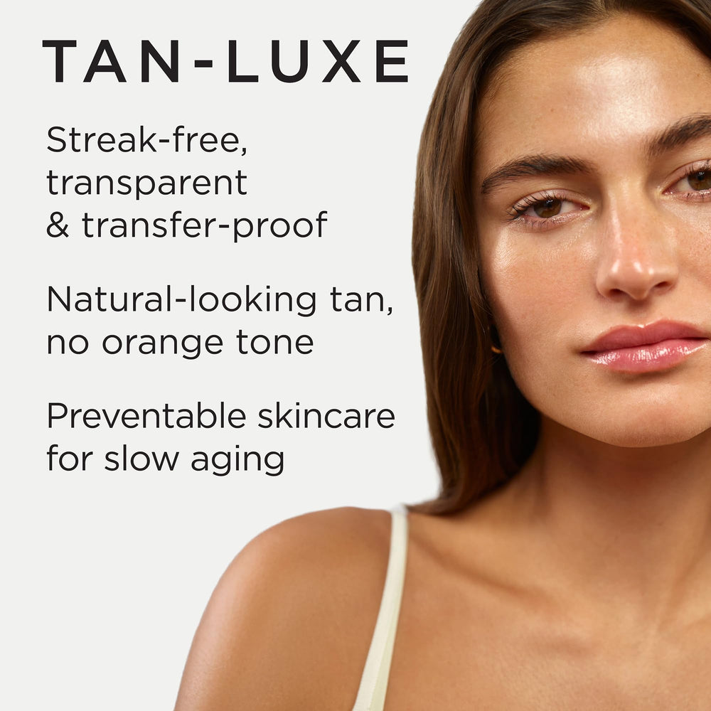 Tan-Luxe Gradual hands, elbows, feet highlight even color.