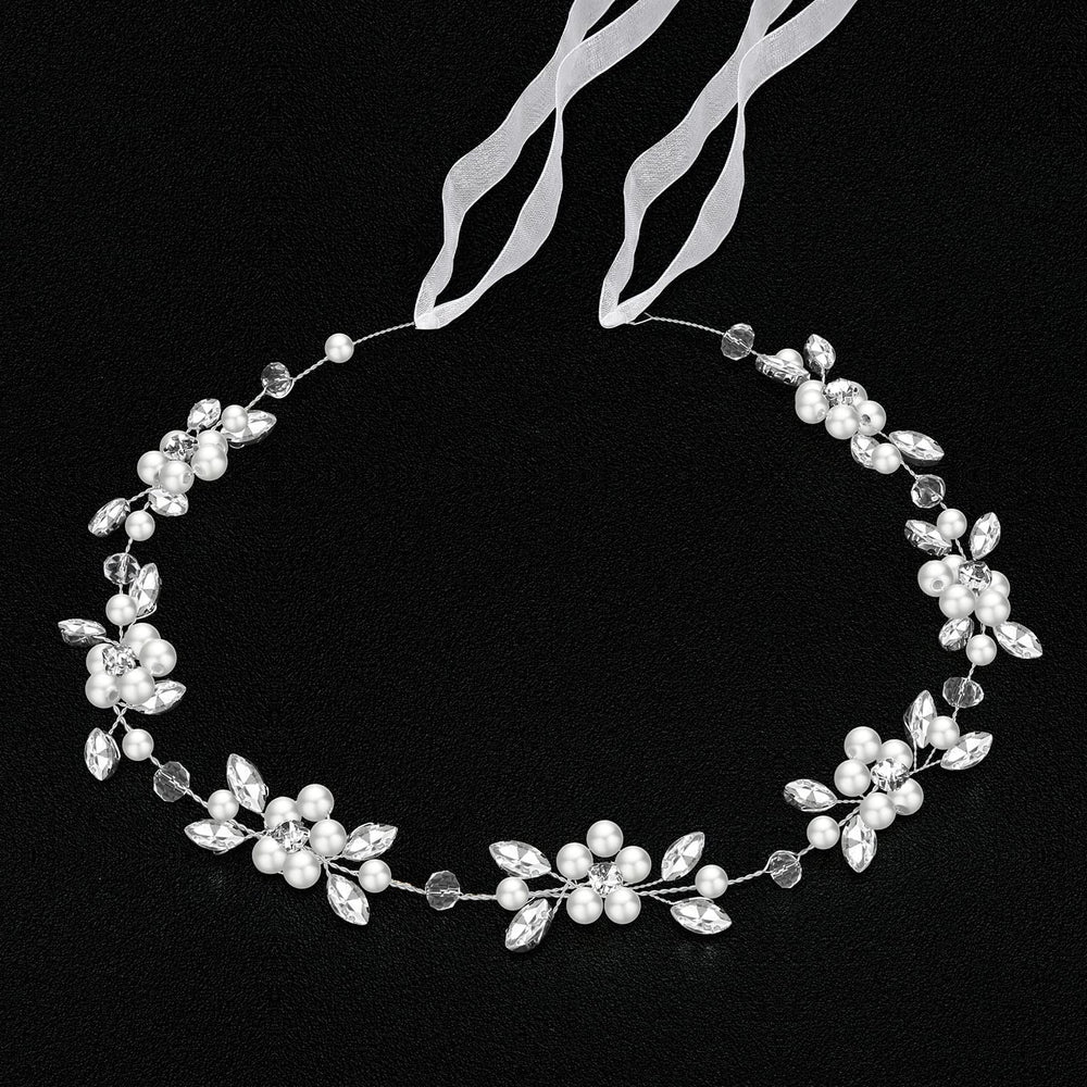 Tanfeine first communion hairband elevates ceremonial attire with refined sparkle