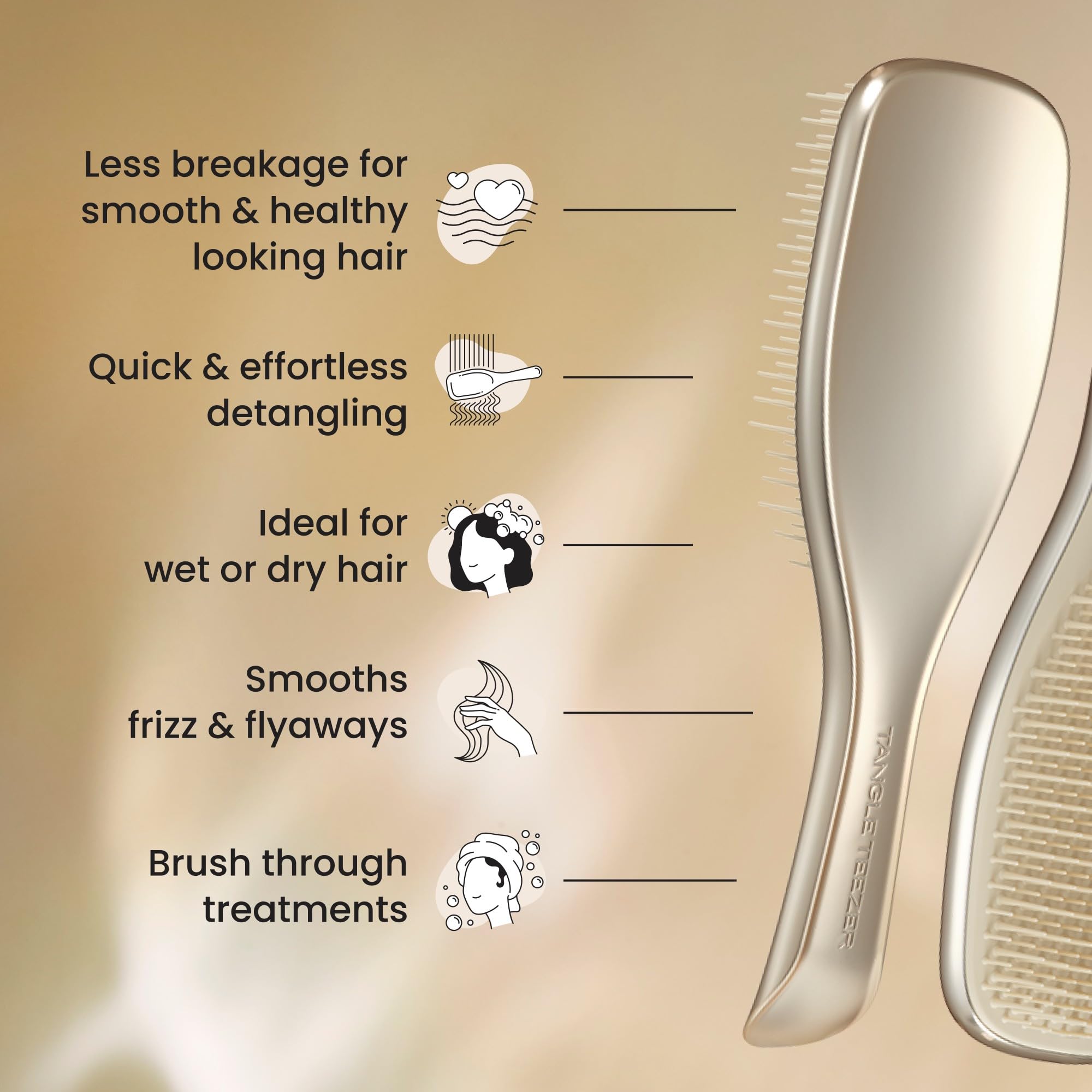 Adults, teens, and kids can use this detangler on all hair types.