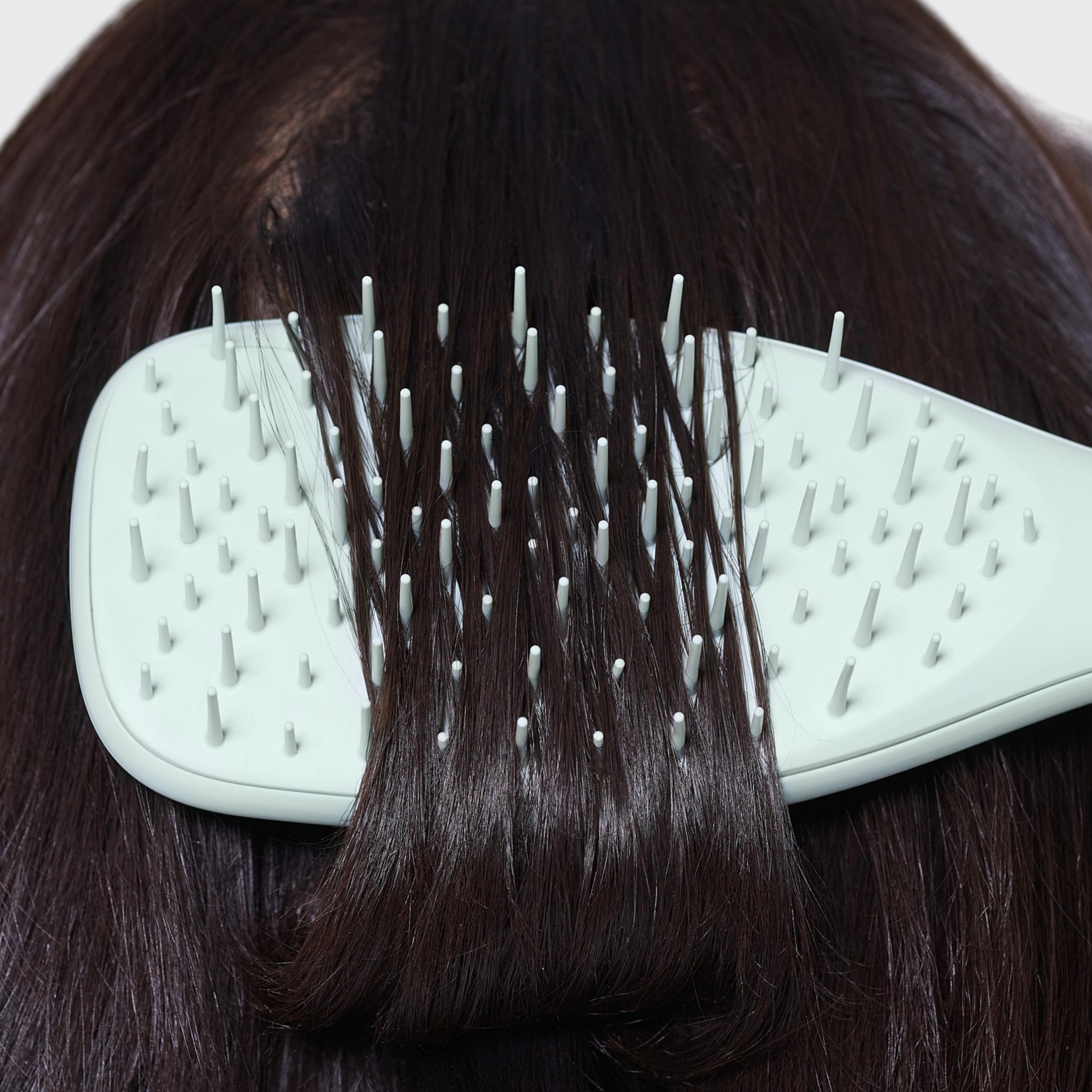 Tangle Teezer Extra Gentle Detangler compact design supports travel-friendly detangling.