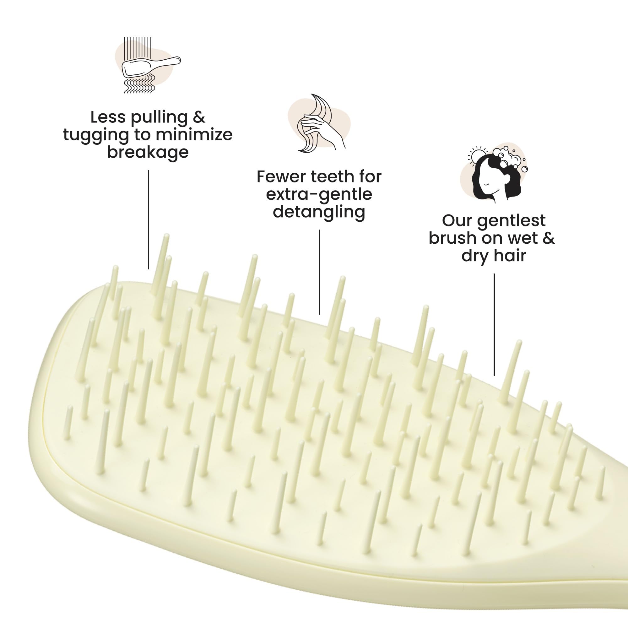 Tangle Teezer Extra Gentle Detangler for wet hair use with conditioner