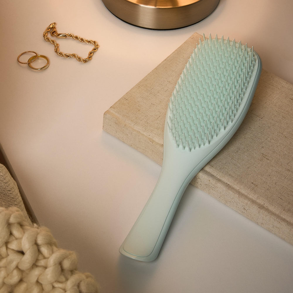 Tangle Teezer Fine Ultimate Detangler soft-teeth closeup gentle detangling for sensitive scalps