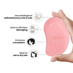 Tangle Teezer Original Detangler ergonomic palm grip for comfortable styling