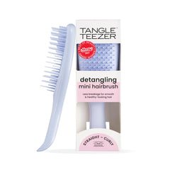 Tangle Teezer Ultimate Detangler Brush compact lavender for quick on-the-go detangling.