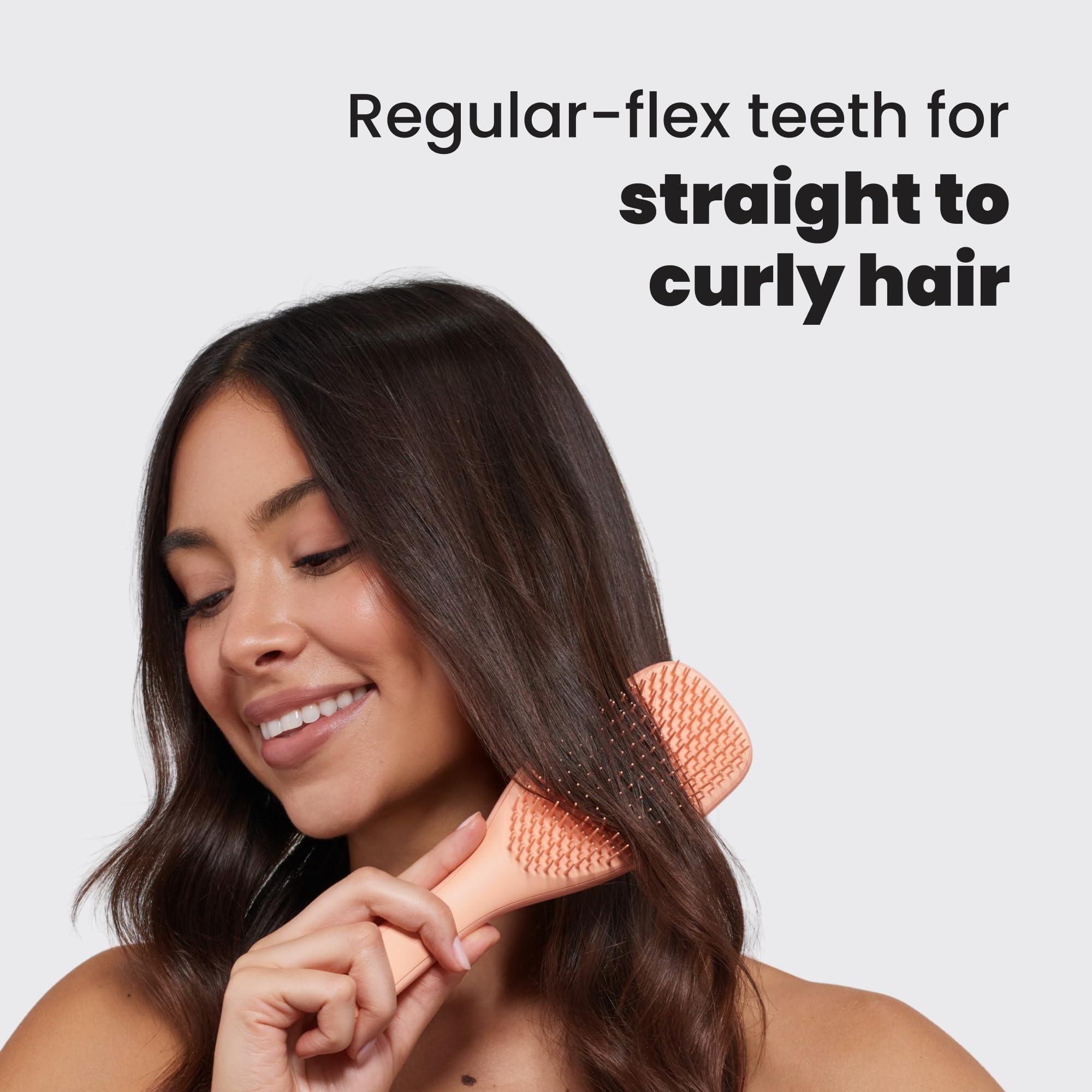 Tangle Teezer distributes conditioner evenly through hair during treatment