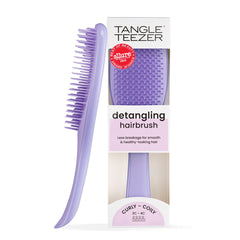 Tangle Teezer Ultimate Detangler front view eases detangling for thick curls