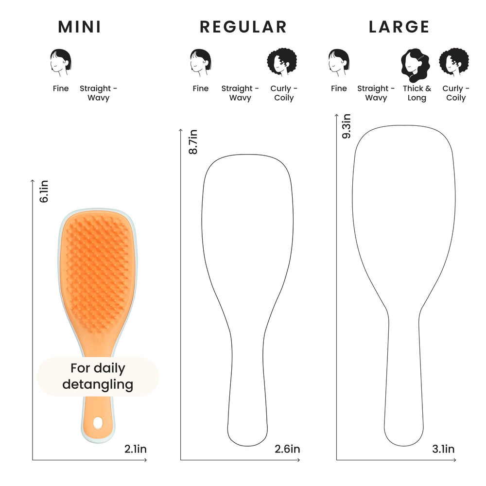 Tangle Teezer Ultimate Detangler kid-friendly, easy to grip for small hands