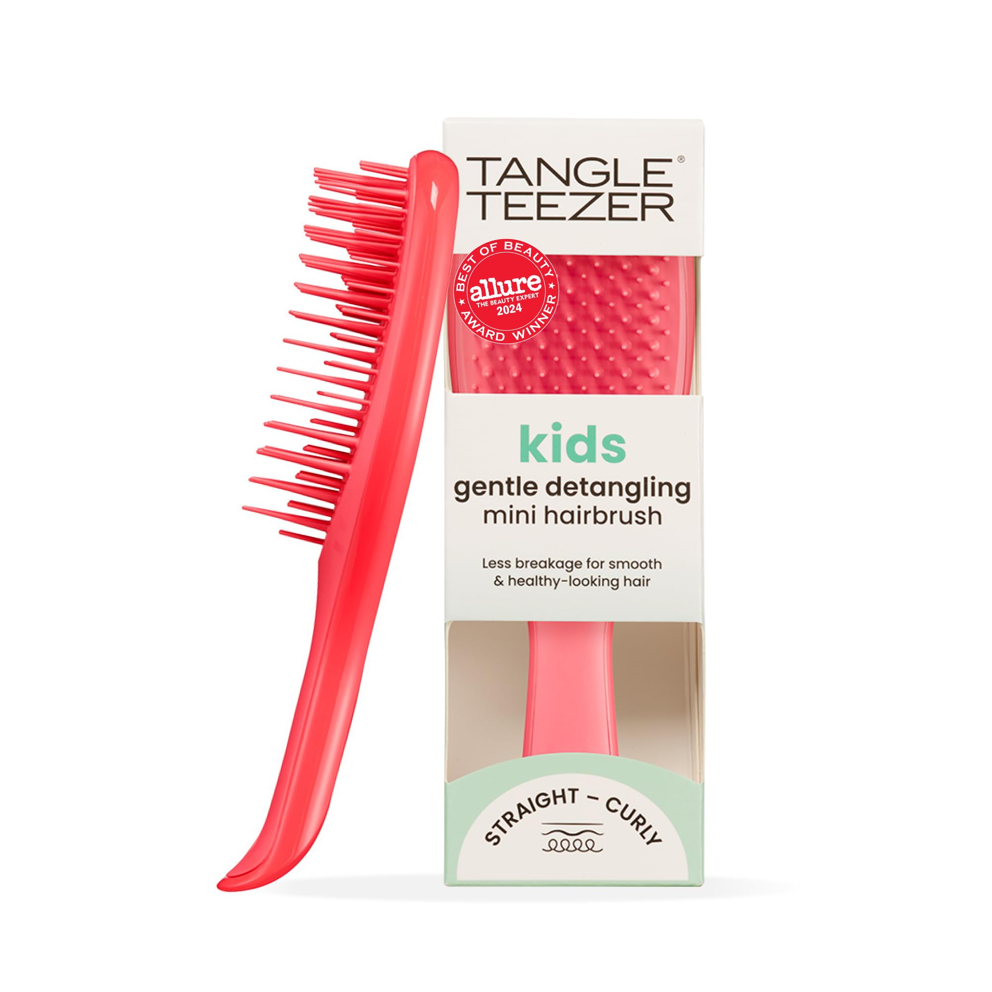 Tangle Teezer Ultimate Detangler travel mini Pink Punch eases on-the-go detangling