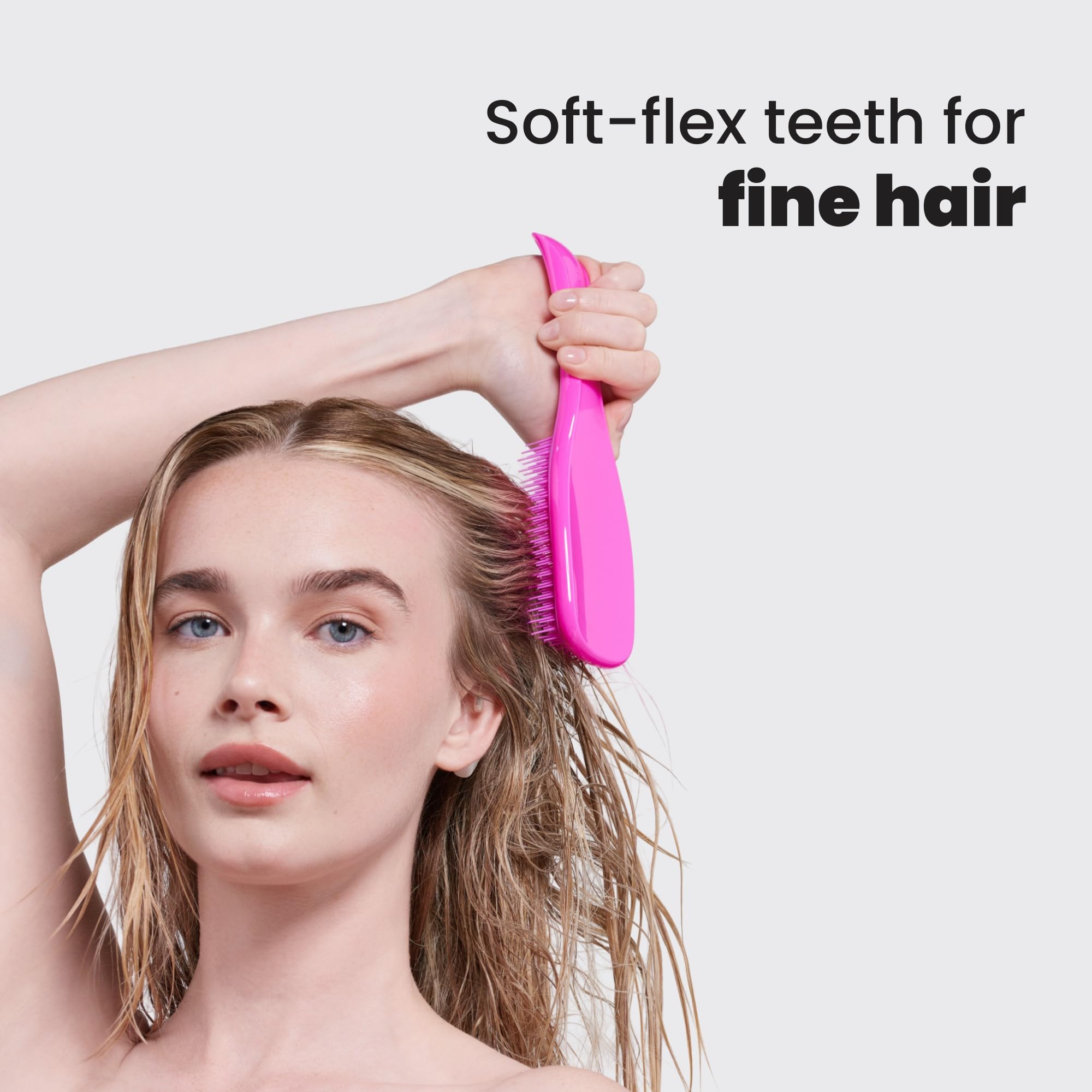 Tangle Teezer frizz-free smoothing action for polished hair
