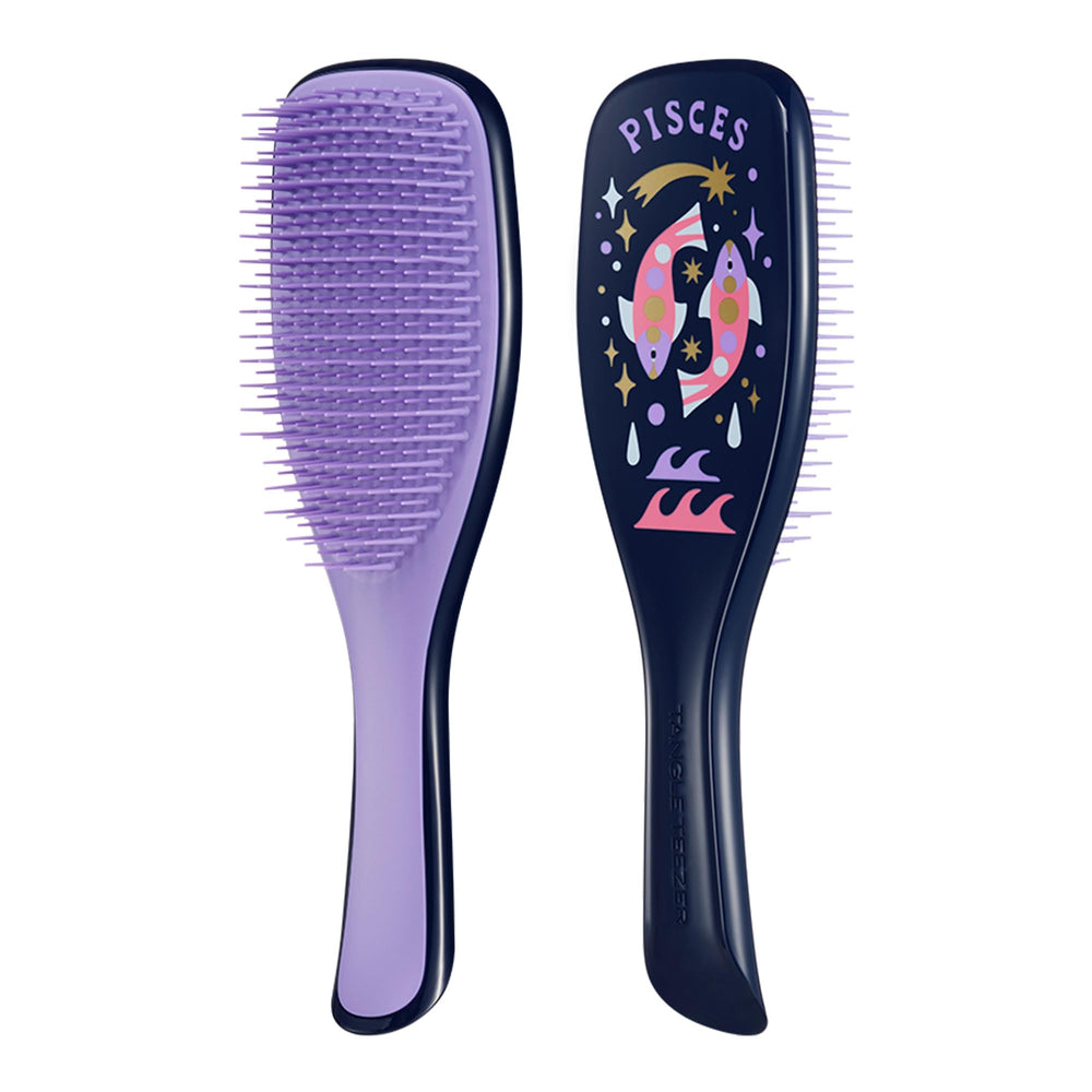 Tangle Teezer silky frizz-free finish after brushing.