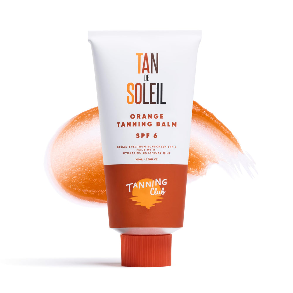 Tanning Club Tan De Soleil Orange Gel bottle for easy application and even coverage.