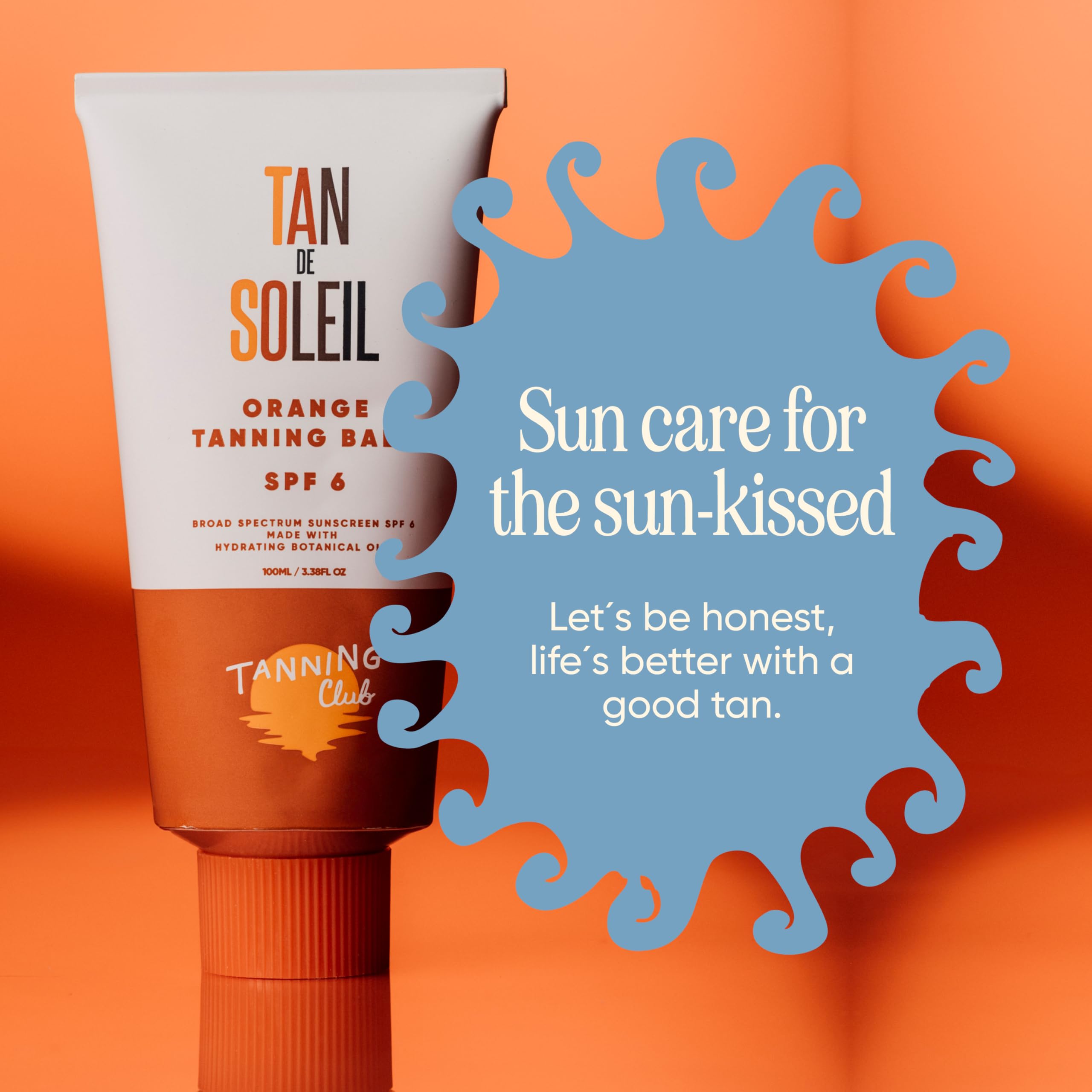 Tan De Soleil 100ml travel-friendly tube.