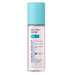 Tanologist agua autobronceadora claridad: bronceado natural y transparente para piel sin manchas.